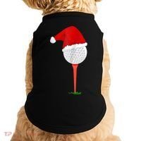 Christmas Golf Holiday Hole In One Classic Doggie Tank thumb 0