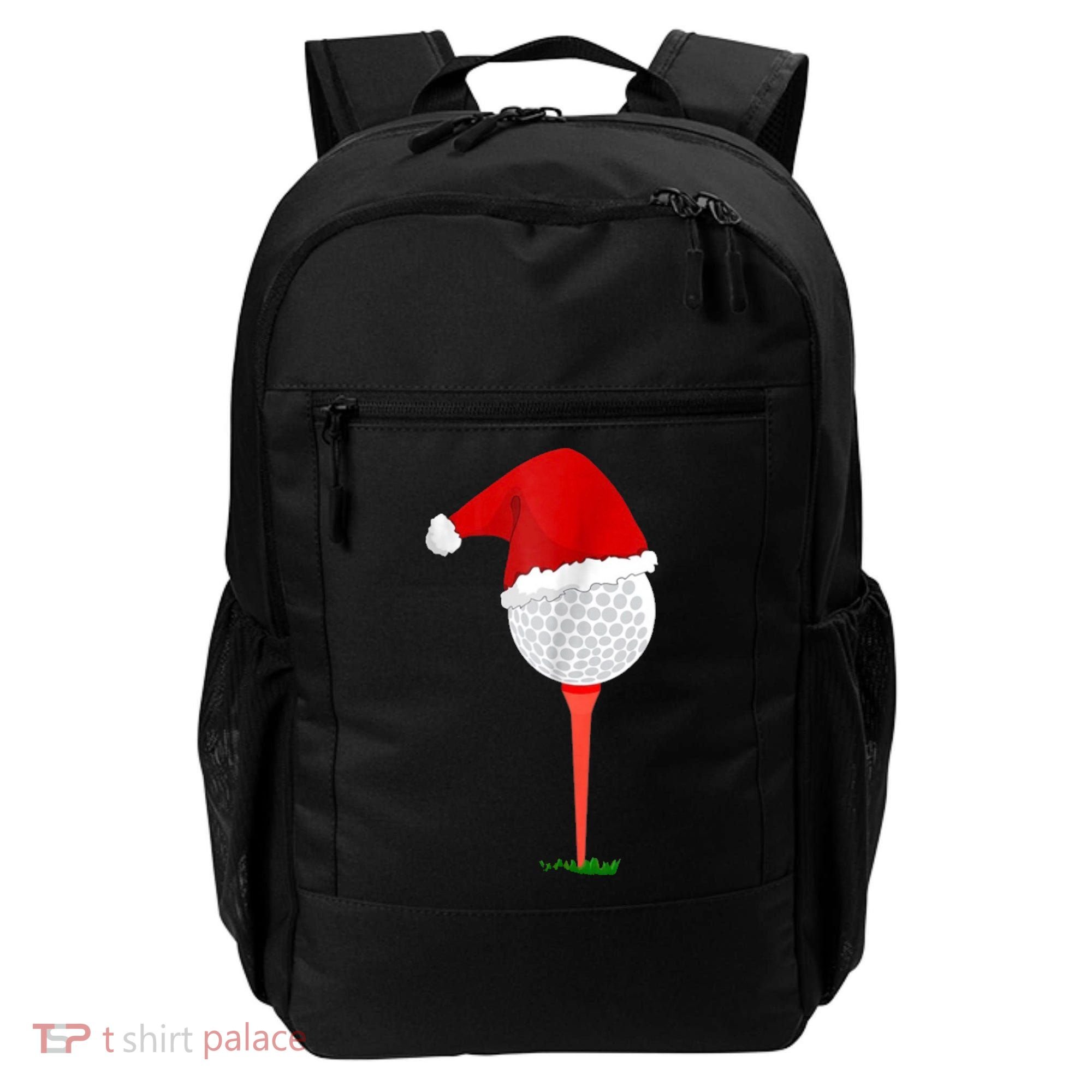 Christmas Golf Holiday Hole In One Classic Backpack