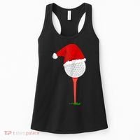 Christmas Golf Holiday Hole In One Classic Women's Tank Top thumb 0