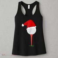 Christmas Golf Holiday Hole In One Classic Women's Tank Top thumb 3