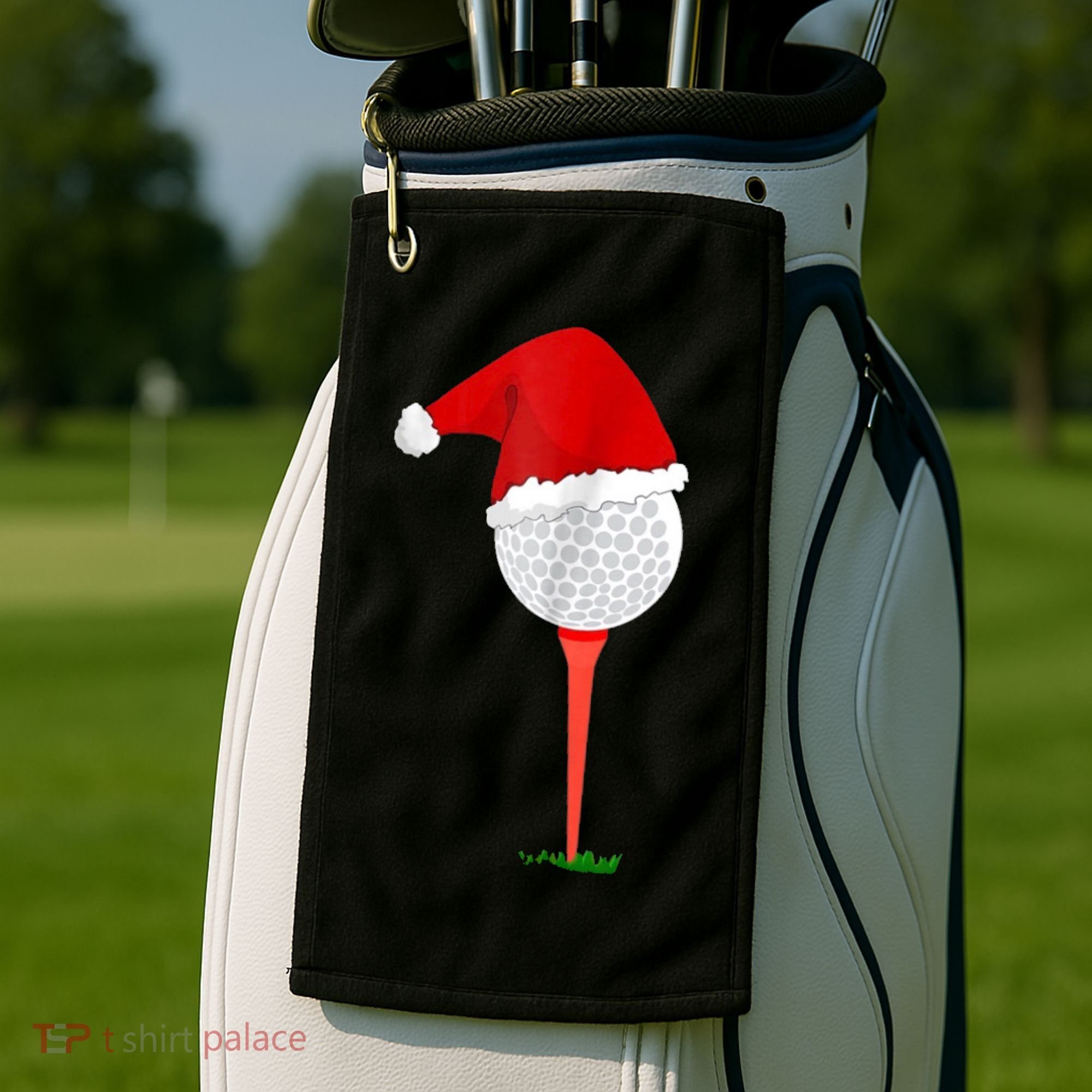 Christmas Golf Holiday Hole In One Classic Golf Towel