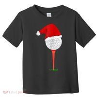 Christmas Golf Holiday Hole In One Classic Toddler T-Shirt thumb 0