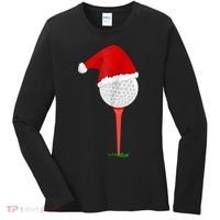 Christmas Golf Holiday Hole In One Classic Women's Long Sleeve Shirt thumb 0