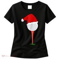 Christmas Golf Holiday Hole In One Classic Women's T-Shirt thumb 0