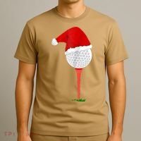 Christmas Golf Holiday Hole In One Classic T-Shirt thumb 3