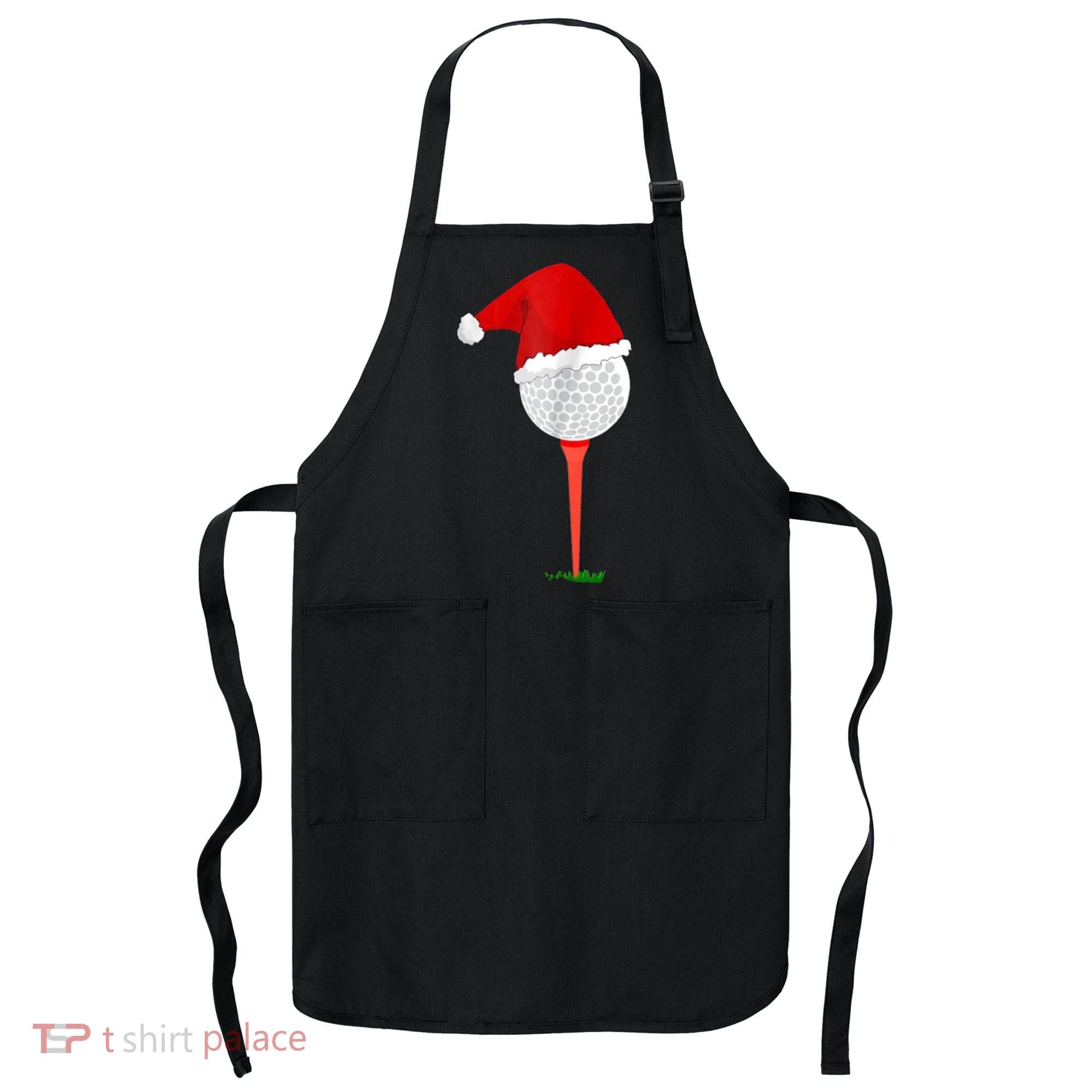Christmas Golf Holiday Hole In One Classic Apron