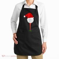 Christmas Golf Holiday Hole In One Classic Apron thumb 2