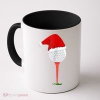 Christmas Golf Holiday Hole In One Classic Coffee Mug thumb 0