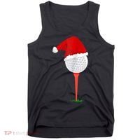 Christmas Golf Holiday Hole In One Classic Tank Top thumb 0