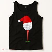 Christmas Golf Holiday Hole In One Classic Tank Top thumb 2
