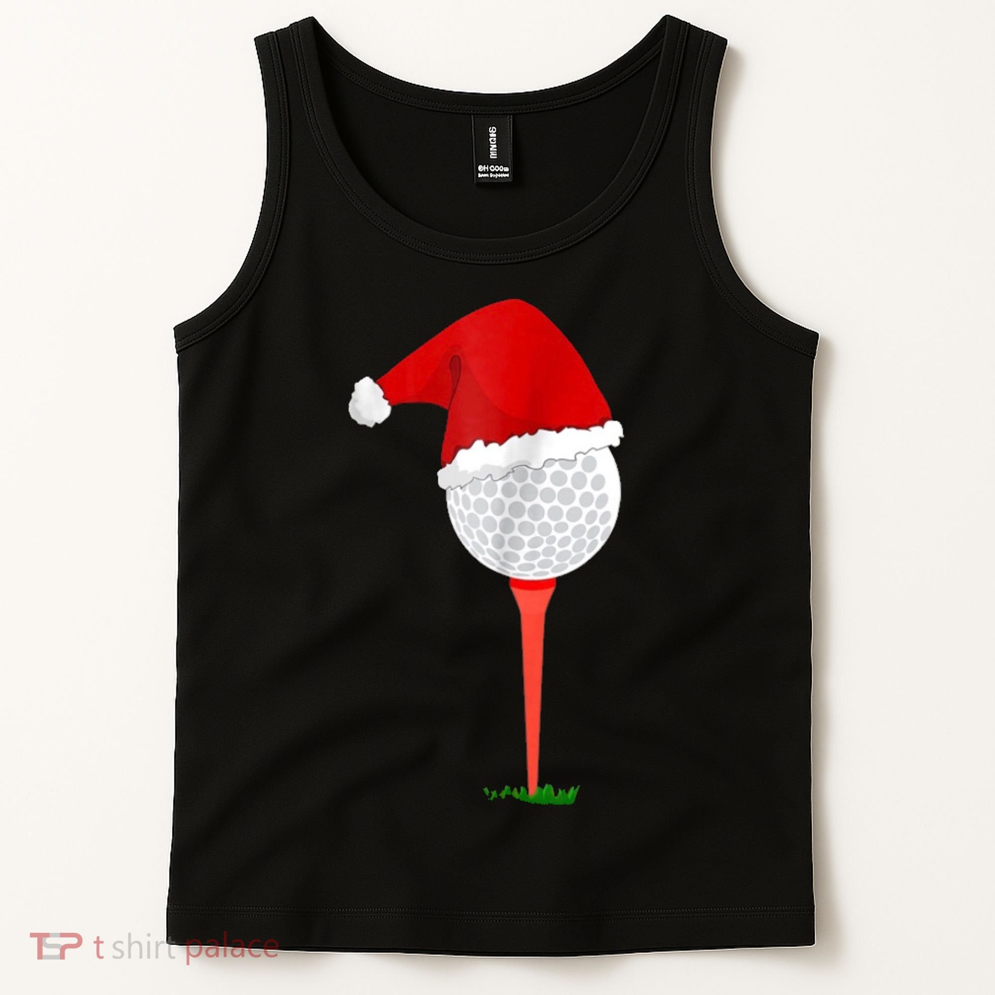 Christmas Golf Holiday Hole In One Classic Tank Top