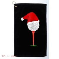 Christmas Golf Holiday Hole In One Classic Golf Towel thumb 0