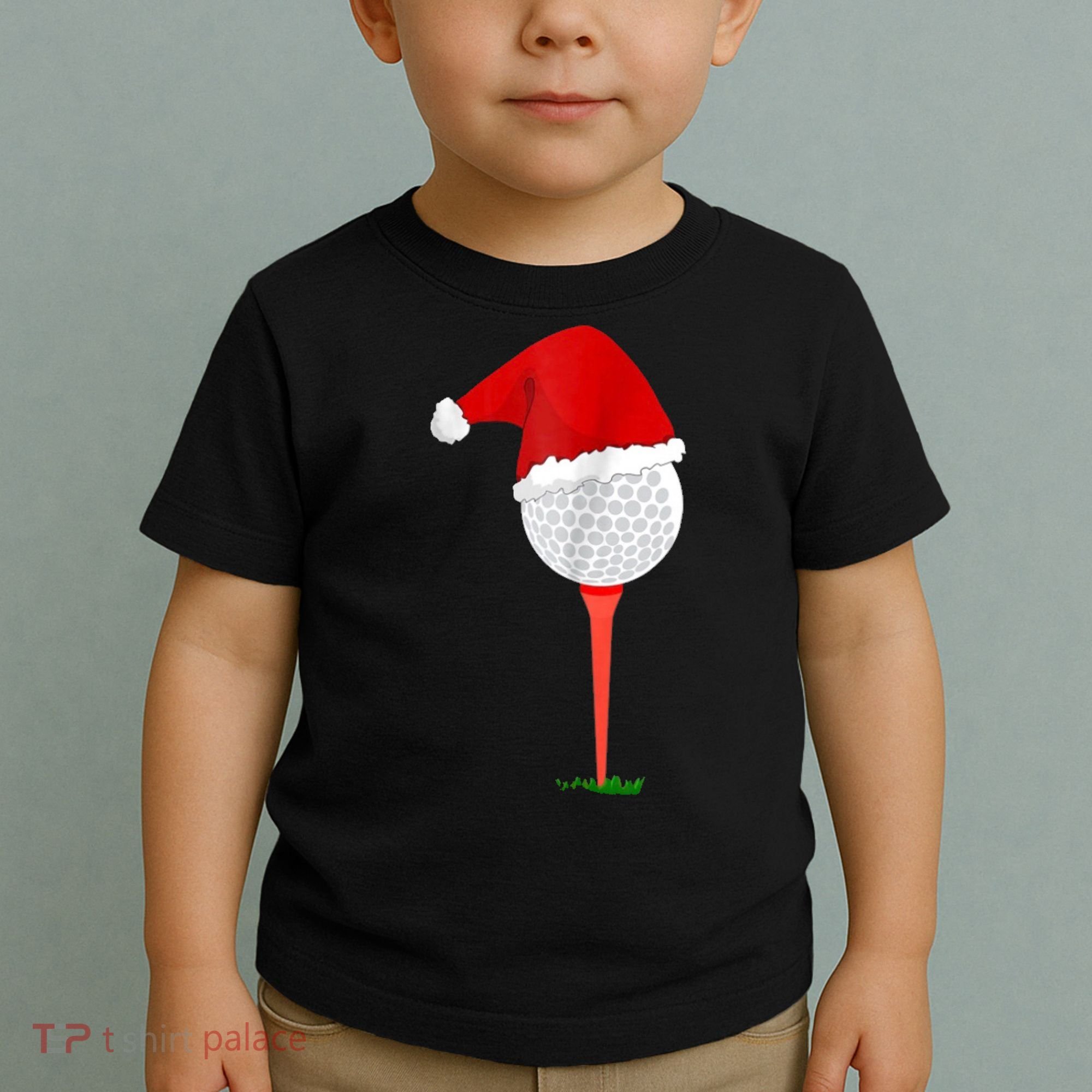 Christmas Golf Holiday Hole In One Classic Toddler T-Shirt