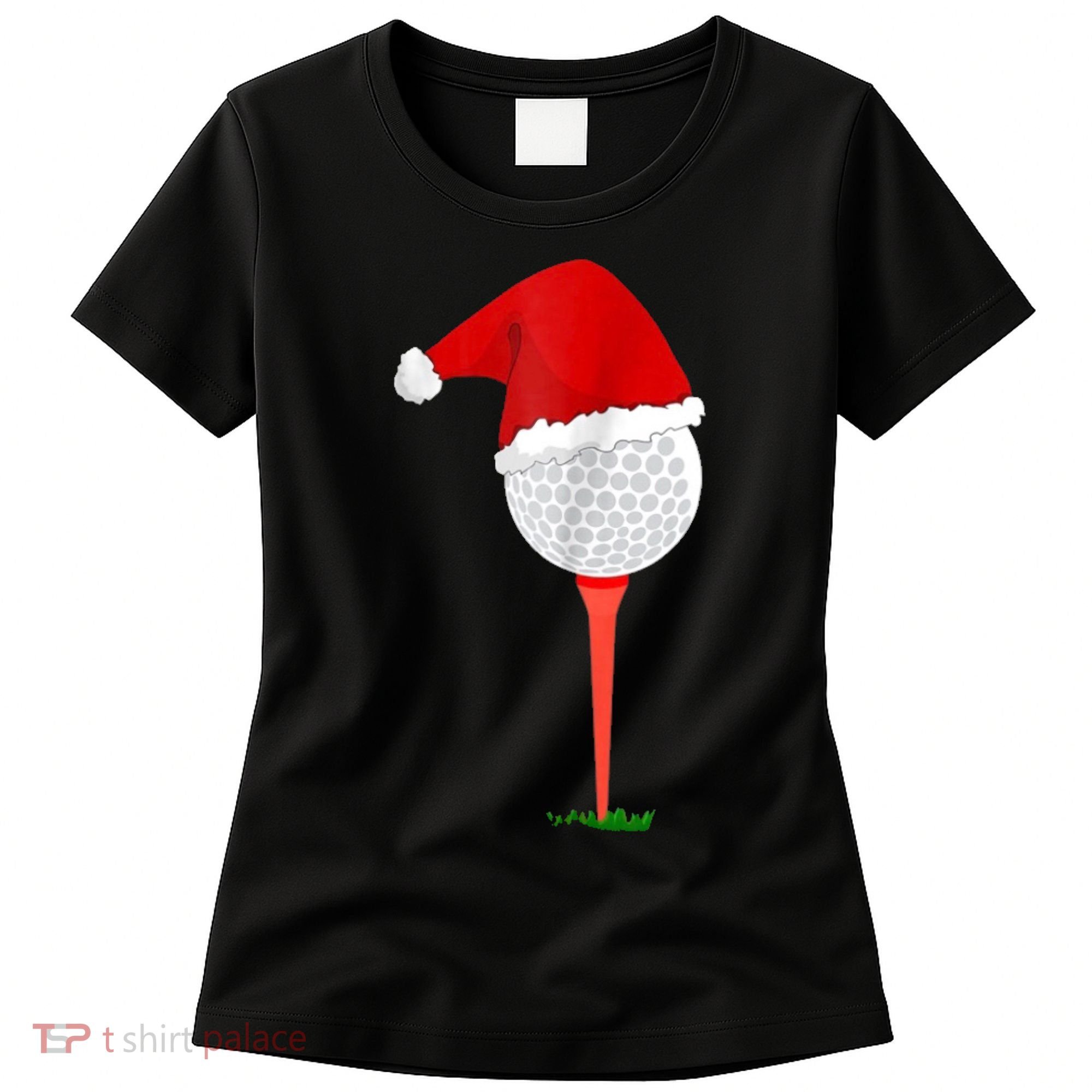 Christmas Golf Holiday Hole In One Classic Women's T-Shirt
