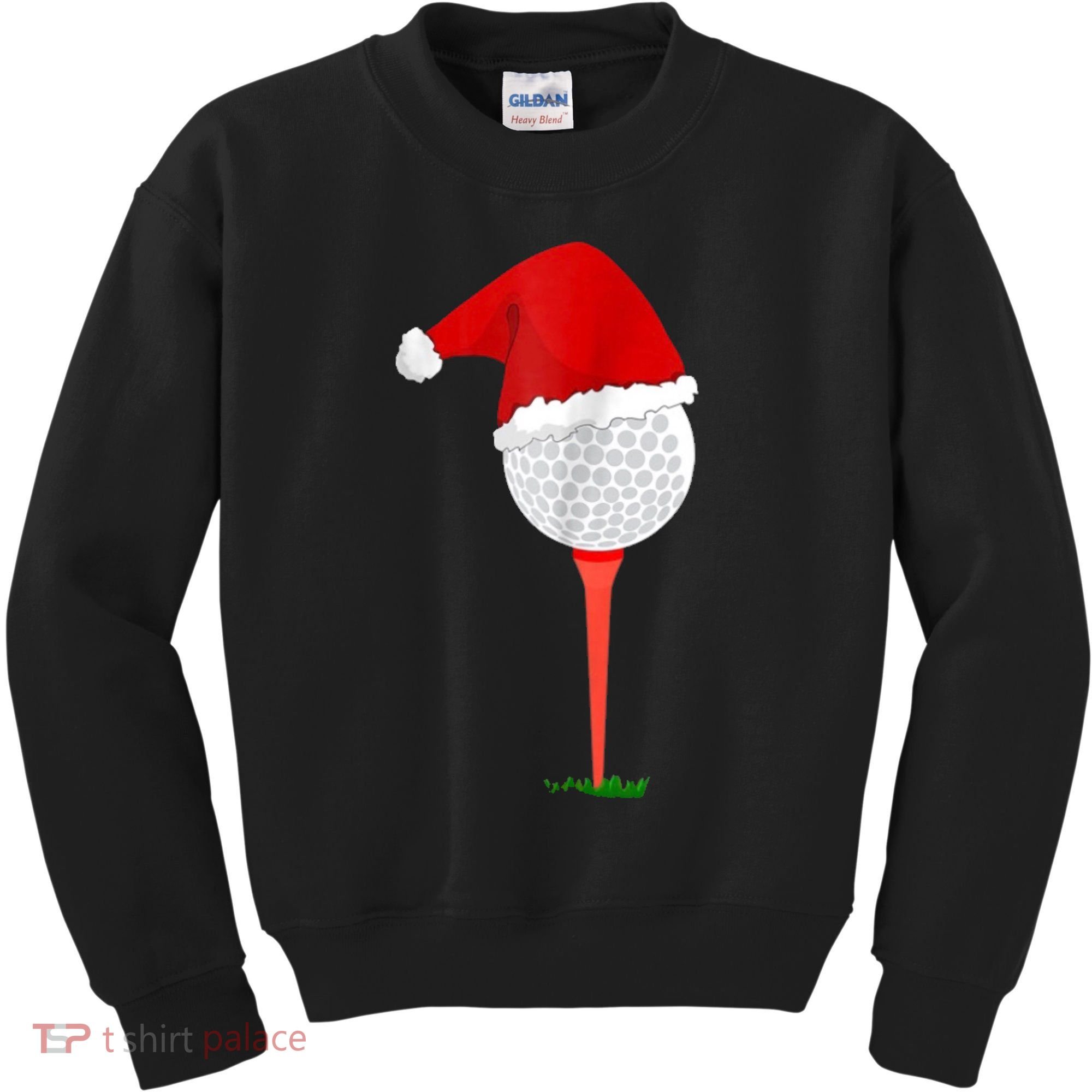 Christmas Golf Holiday Hole In One Classic Kids Sweatshirt