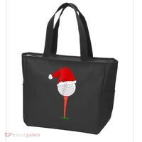 Christmas Golf Holiday Hole In One Classic Tote Bag thumb 3
