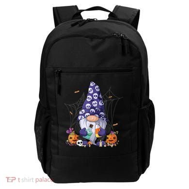 Cute Gnomes Happy Halloween Fall Candy Corn Pumpkin Backpack