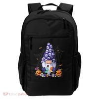 Cute Gnomes Happy Halloween Fall Candy Corn Pumpkin Backpack thumb 0