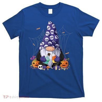 Cute Gnomes Happy Halloween Fall Candy Corn Pumpkin T-Shirt
