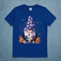 Cute Gnomes Happy Halloween Fall Candy Corn Pumpkin T-Shirt thumb 5
