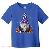 Cute Gnomes Happy Halloween Fall Candy Corn Pumpkin Toddler T-Shirt thumb 0