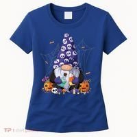 Cute Gnomes Happy Halloween Fall Candy Corn Pumpkin Women's T-Shirt thumb 0