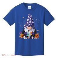 Cute Gnomes Happy Halloween Fall Candy Corn Pumpkin Kids T-Shirt thumb 0