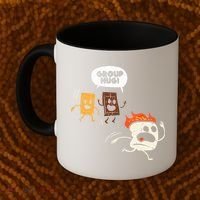 Camping Group Hug Smores Funny Marshmallow Men Women Kids Coffee Mug thumb 2