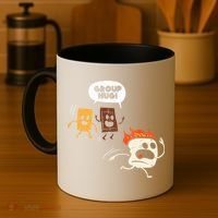 Camping Group Hug Smores Funny Marshmallow Men Women Kids Coffee Mug thumb 4