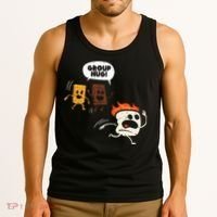 Camping Group Hug Smores Funny Marshmallow Men Women Kids Tank Top thumb 3