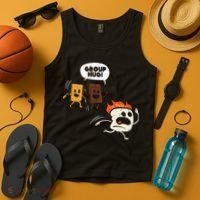 Camping Group Hug Smores Funny Marshmallow Men Women Kids Tank Top thumb 4