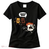 Camping Group Hug Smores Funny Marshmallow Men Women Kids Women's T-Shirt thumb 0