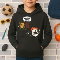 Camping Group Hug Smores Funny Marshmallow Men Women Kids Kids Hoodie thumb 2