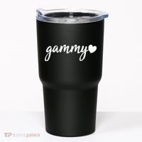 Cute Gammy Heart Grandma Tumbler thumb 0
