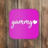 Cute Gammy Heart Grandma Coaster thumb 0