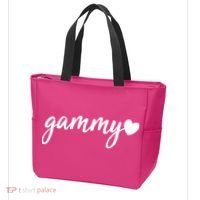 Cute Gammy Heart Grandma Tote Bag thumb 3