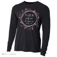 Christian Gift He Left The Ninety Nine To Rescue Me Cooling Performance Long Sleeve Crew thumb 0