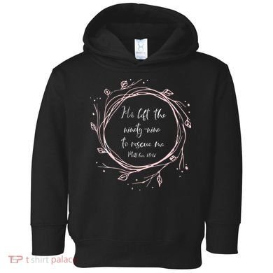 Christian Gift He Left The Ninety Nine To Rescue Me Toddler Hoodie