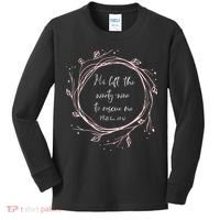 Christian Gift He Left The Ninety Nine To Rescue Me Kids Long Sleeve Shirt thumb 0