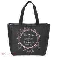 Christian Gift He Left The Ninety Nine To Rescue Me Tote Bag thumb 0