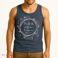 Christian Gift He Left The Ninety Nine To Rescue Me Tank Top thumb 3