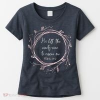 Christian Gift He Left The Ninety Nine To Rescue Me Women's T-Shirt thumb 0