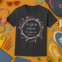 Christian Gift He Left The Ninety Nine To Rescue Me Kids T-Shirt thumb 3