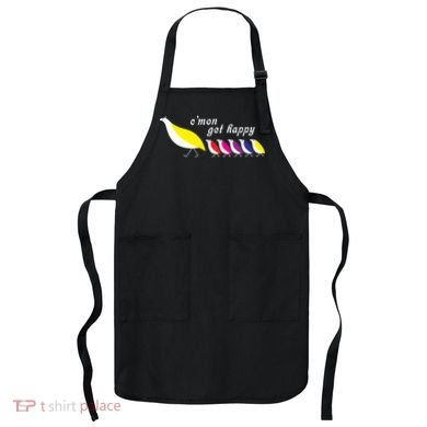 CMon Get Happy Vintage Retro Apron