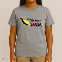 CMon Get Happy Vintage Retro T-Shirt thumb 4