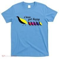 Cmon Get Happy Bird Vintage Retro T-Shirt thumb 0