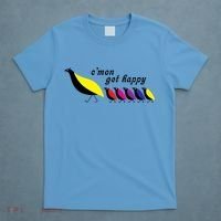 Cmon Get Happy Bird Vintage Retro T-Shirt thumb 4