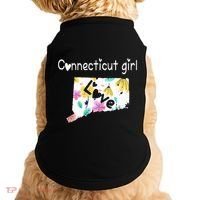 Connecticut Girl I Love Connecticut Home Doggie Tank thumb 0