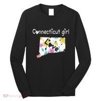 Connecticut Girl I Love Connecticut Home Long Sleeve Shirt thumb 0