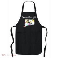 Connecticut Girl I Love Connecticut Home Apron thumb 0